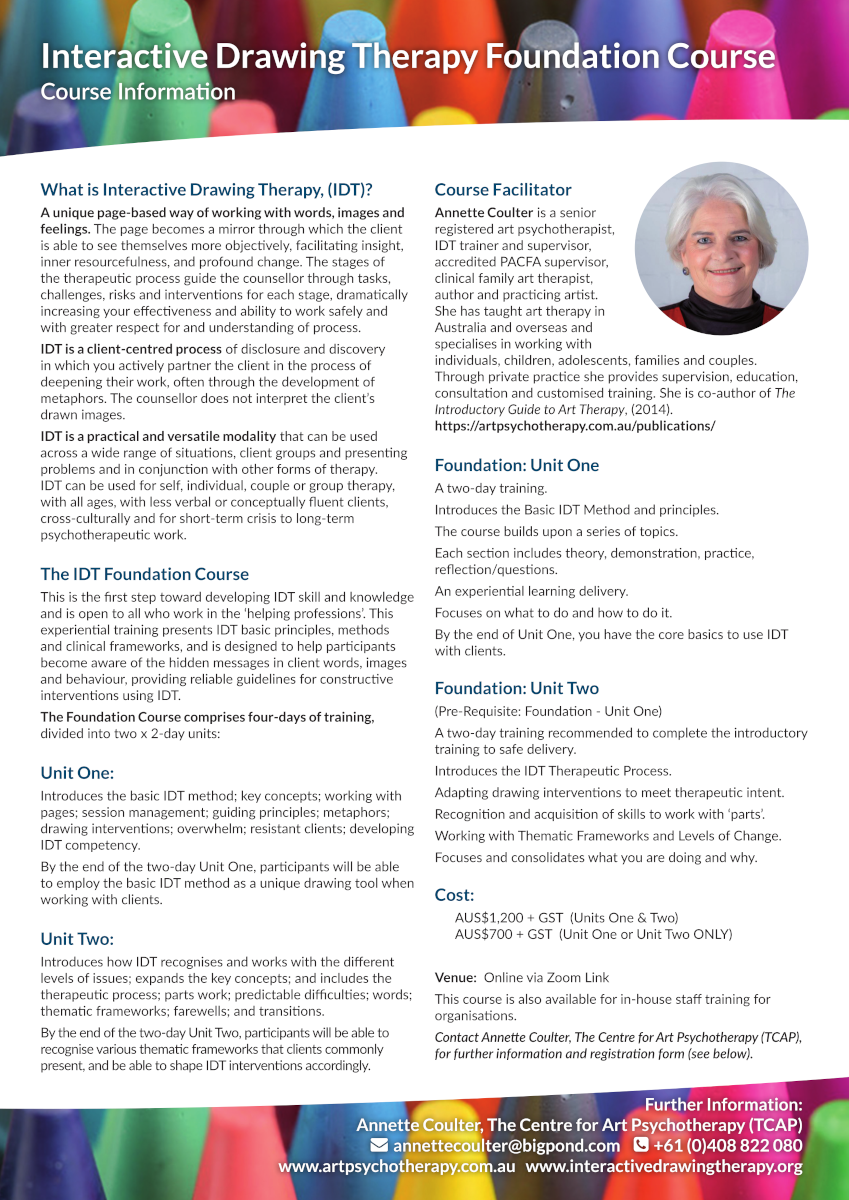 IDT Foundation Course 2026 IDT Foundation Course 2026